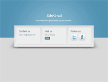 Tablet Screenshot of edugrad.com
